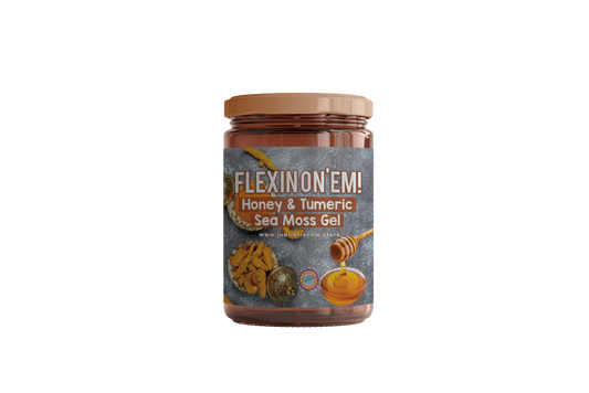 Honey Turmeric Ginger Sea Moss - Flexin On EM!
