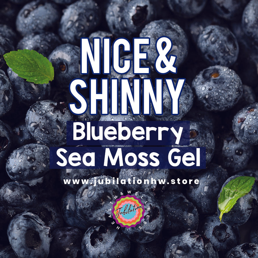 Blueberry Sea Moss gel - Nice & Shinny!
