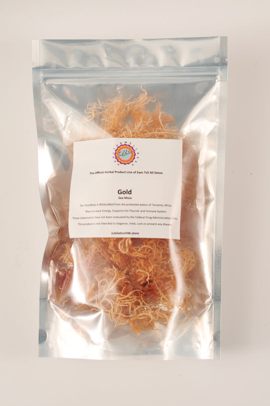 Raw Gold Sea Moss